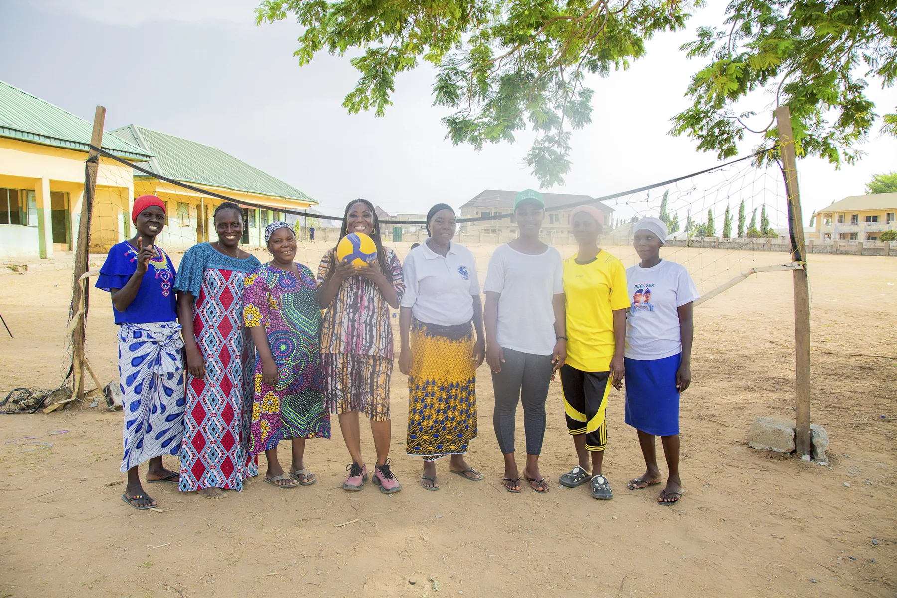 Living Water Care team members and community participants together after an outreach